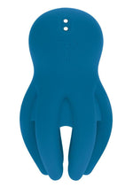 Levelz Digital Vibrating Silicone Rechargeable Penis Head Stimulator with Tentacles