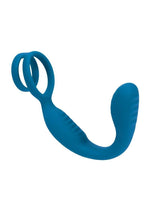 Levelz Vibrating Silicone Rechargeable Prostate Stimulator with Cock and Ball Ring