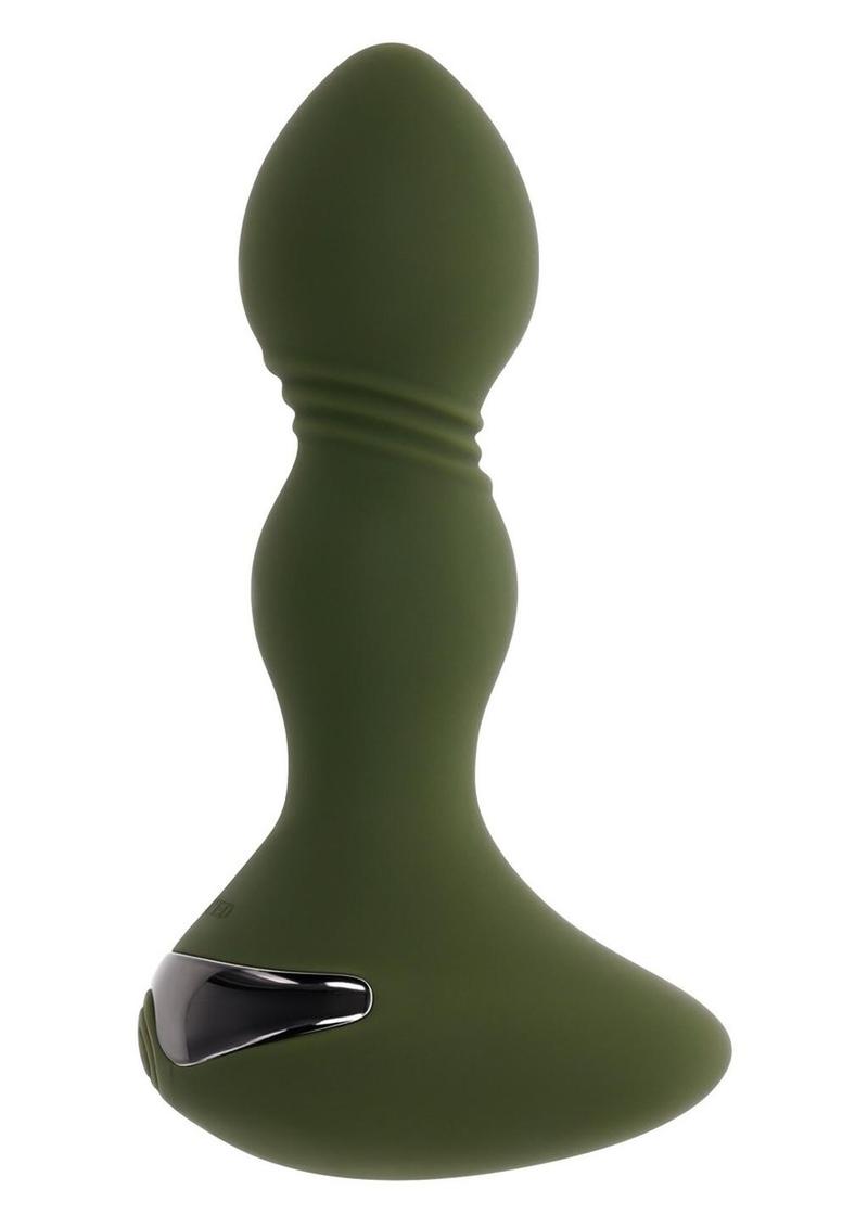 Lieutenant Rechargeable Silicone Anal Plug