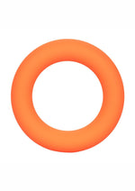 Link Up Ultra-Soft Verge Silicone Cock Ring - Orange