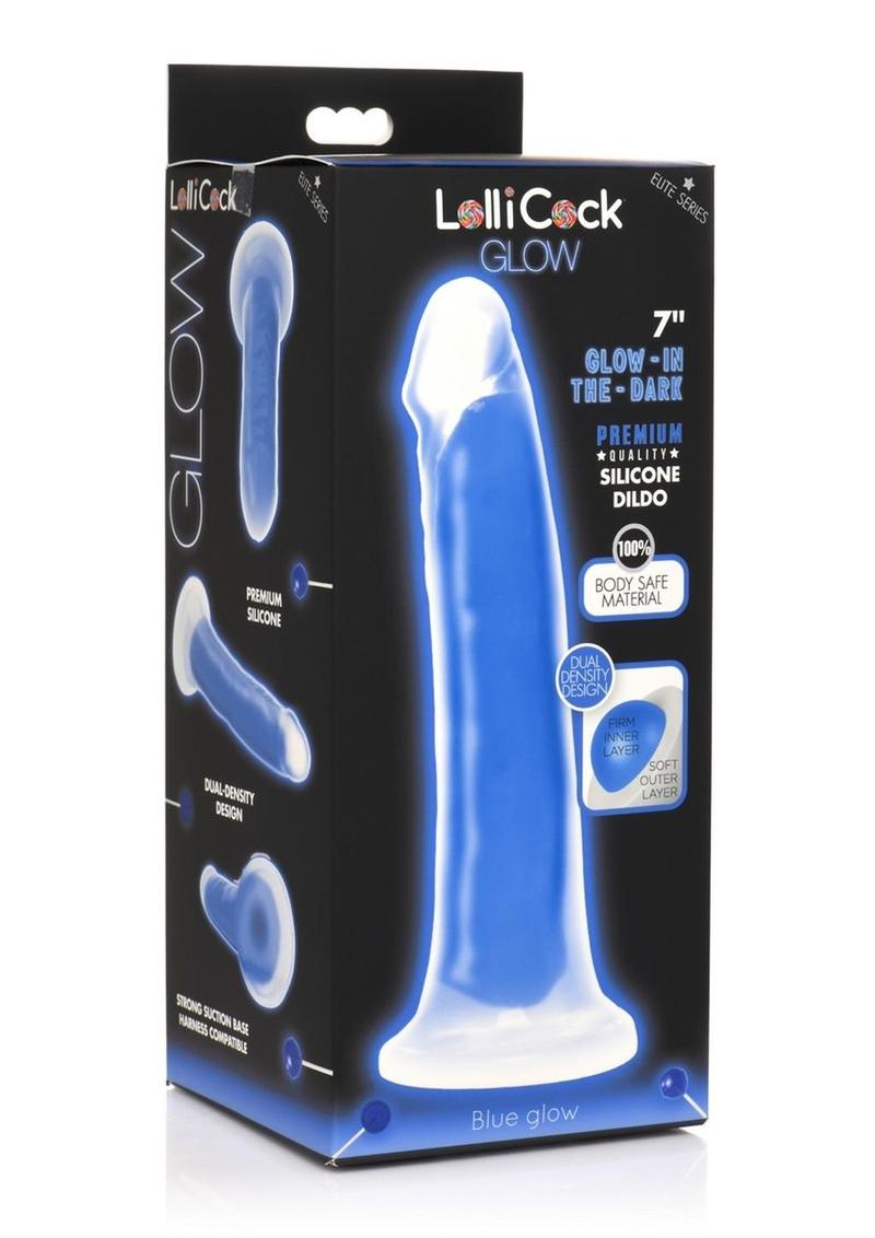 Lollicock Glow In The Dark Silicone Dildo