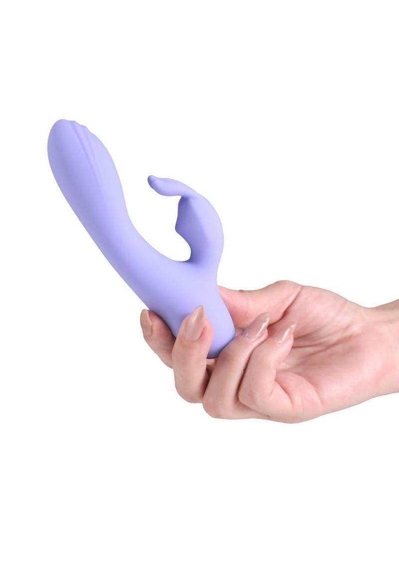 Love Notes Stay Rechargeable Silicone Petite Rabbit Vibrator