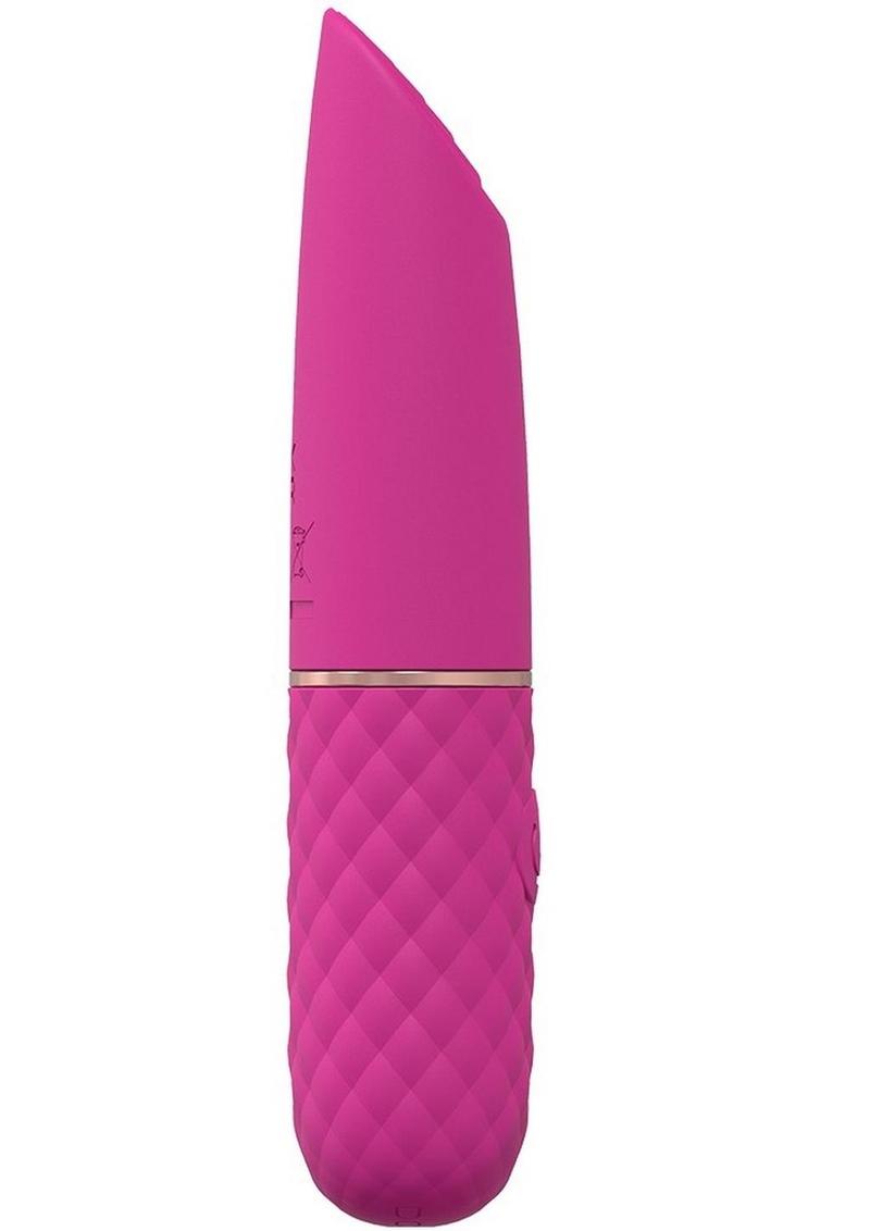 Loveline Beso Silicone Rechargeable 10 Speed Vibrating Mini Lipstick Vibe