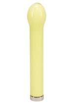Loveline Celestia 10 Function Bulb Tip Rechargeable Glass Vibrator - Yellow