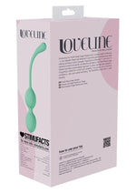 Loveline Pelvifit Beads 10 Function Vibrating Rechargeable Silicone Kegel Vibe with Remote Control