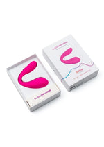 Lovense Dolce Silicone Rechargeable Dual Vibrator - Pink