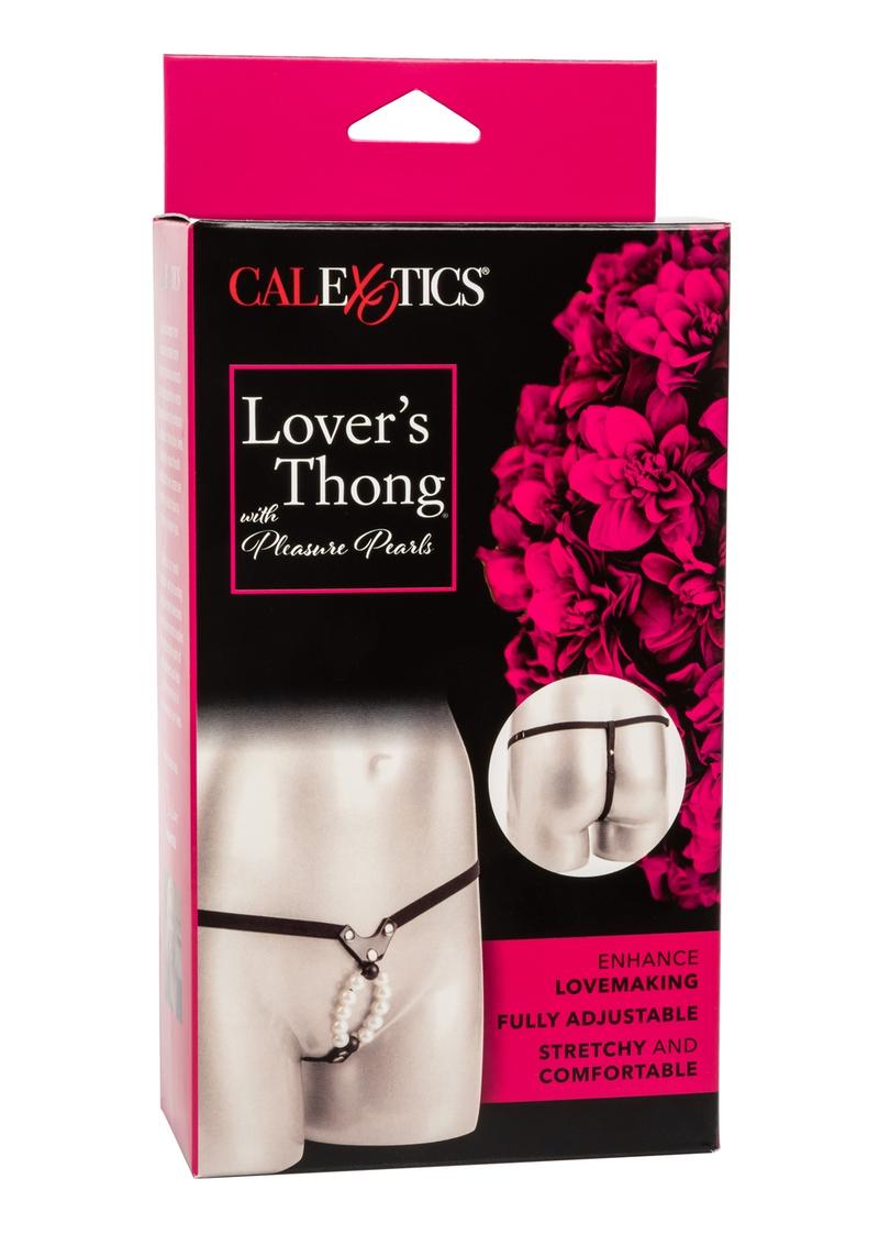 Lover's Vibrating Thong with Pleasure Pearls