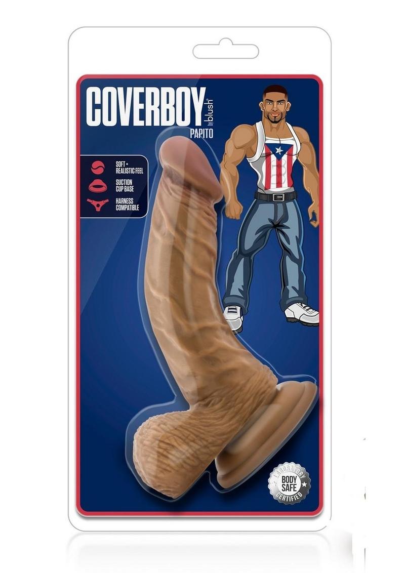 Loverboy Papito Dildo with Balls - Caramel - 6.5in