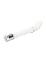 Lulu Satin Scoop Vibrator - White