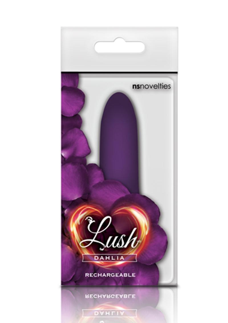 Lush Dahlia Rechargeable Mini Vibrator - Purple