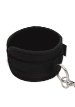 Lux Fetish Sexy Suction Shower Cuffs Adjustable - Black - 2 Piece Set