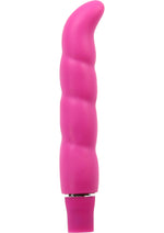 Luxe Purity G Silicone G-Spot Vibrator - Pink