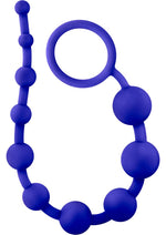 Luxe Silicone 10 Anal Beads