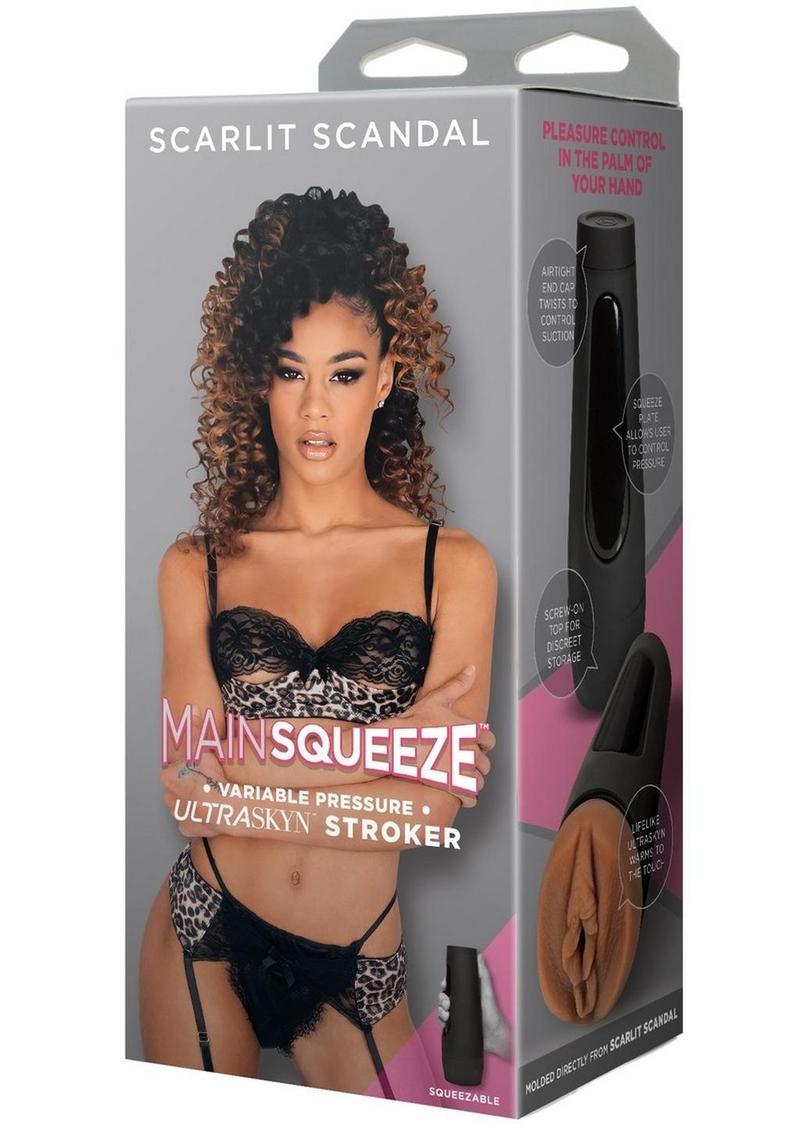 Main Squeeze Scarlet Scandal Ultraskyn Masturbator - Pussy