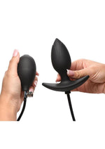 Master Series Ass Expander Magnetic Inflatable Silicone Anal Plug