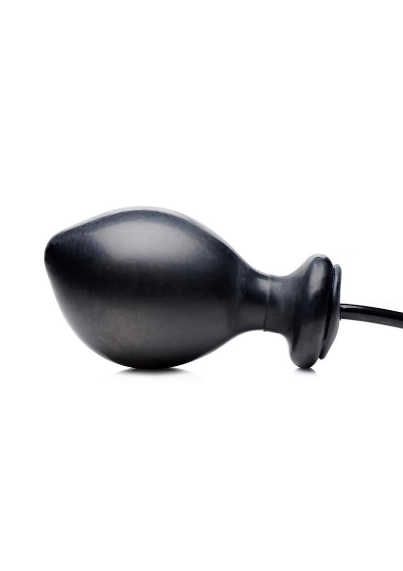 Master Series Expand Inflatable Anal Plug - Black