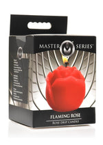 Master Series Flaming Rose Rose Drip Candle - Red