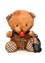 Master Series Gagged Plush Teddy Bear - Brown