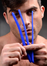 Master Series Invasion Silicone Urethral Sound Trainer - Blue - Set