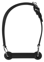 Master Series Mr. Ed Locking Silicone Bit Gag - Black