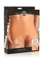 Master Series Pussy Panties Silicone Wearable Vagina/Ass Panties