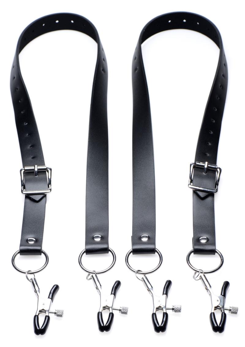 Master Series Spread Labia Spreader - Straps