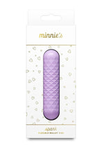Minnie's Spark Rechargeable Silicone Flexible Bullet - Purple