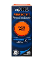 My One Extra Wide and Long Condoms - 10 Pack