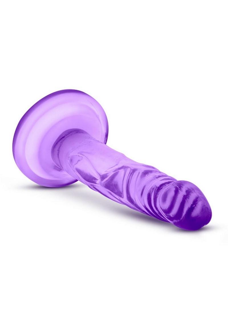 Naturally Yours Mini Dildo - Purple - 5in