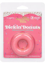 Naughty Bits Dickin' Donuts Silicone Donut Cock Ring - Pink