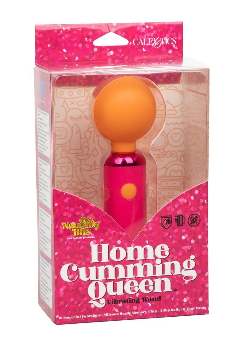 Naughty Bits Home Cumming Queen Rechargeable Silicone Vibrating Wand