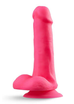 Neo Elite Silicone Dual Density Dildo with Balls