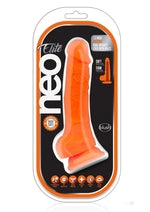 Neo Elite Silicone Dual Density Dildo with Balls
