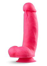 Neo Elite Silicone Dual Density Dildo with Balls