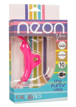 Neon Vibes The Flirty Vibe Rechargeable Silicone Finger Vibrator