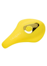 Neon Vibes The Secret Vibe Rechargeable Silicone Vibrator with Remote Control - Yellow