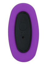 Nexus G-Play+M Rechargeable Silicone G-Spot and P-Spot Vibrator - Purple - Medium