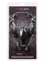 Nipple Play Vibrating Nipple Clamps with Remote