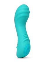 Nu Sensuelle Muse Xlr8 Rechargeable Silicone Bullet with Heat - Blue