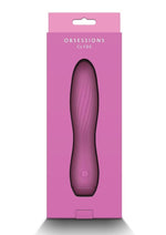 Obsessions Clyde Rechargeable Silcone Vibrator - Pink