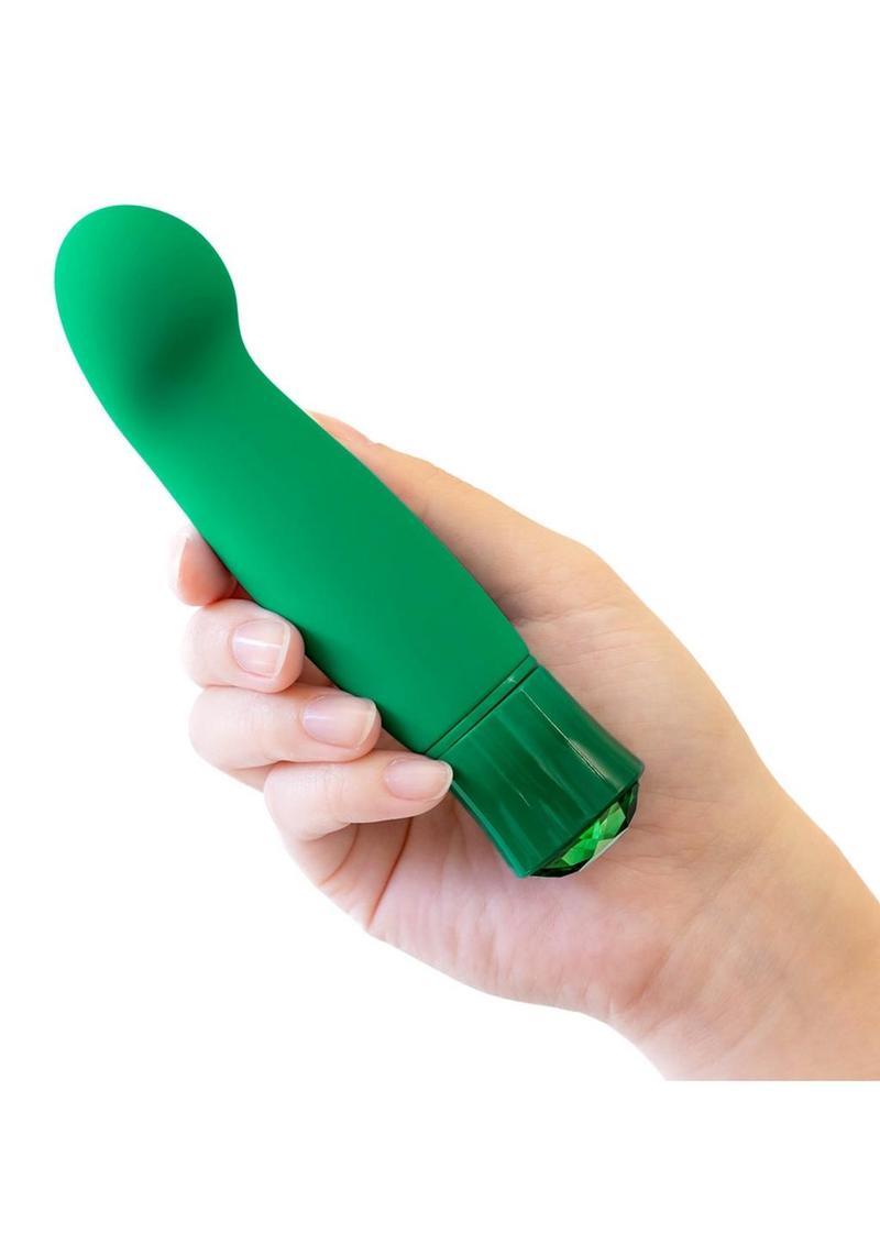 Oh My Gem Enchanting Rechargeable Silicone G-Spot Vibrator