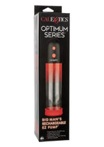 Optimum Series Big Man's Rechargeable EZ Pump - Black/Red