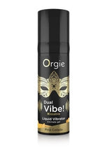 Orgie Dual Vibe Kissable Liquid Vibrator Gel - Pina Colada