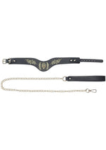 Ouch! London Collection Collar with Leash