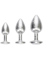 Ouch New York Coll Plug - Silver - Set