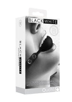 Ouch! Silicone Ball Gag with Adjustable Bonded Leather Straps
