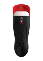 Pdx Elite Fap-O-Matic Pro Rechargeable Masturbator - Black/White