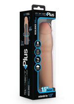 Performance Plus Silicone Penis Extender - Vanilla - One Size - 1.5in