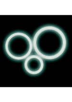 Performance Vs4 Pure Premium Silicone Cock Ring Set (3 Sizes