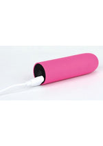 Pink Pussycat Vibrating Silicone Bullet - Pink